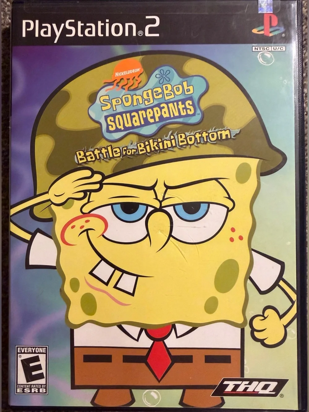PlayStation 2 SpongeBob SquarePants The Battle for Bikini Bottom PS2 Game